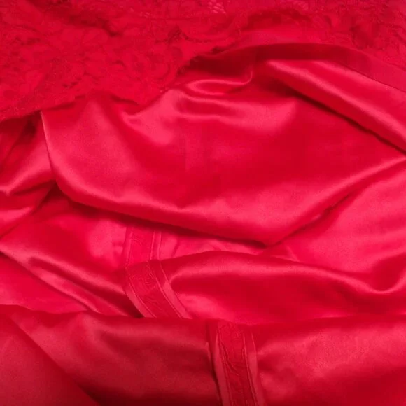 KATE SPADE 'Skirt the Rules' Red Lace A Line Below the Knee Skirt Size 6 - Picture 6 of 6